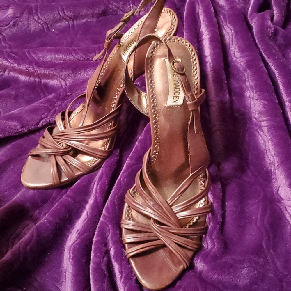 Brown Steven Madden Heels